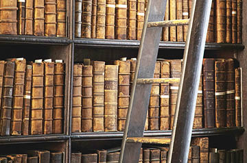 ladder in library
