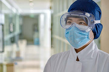 health care worker in PPG