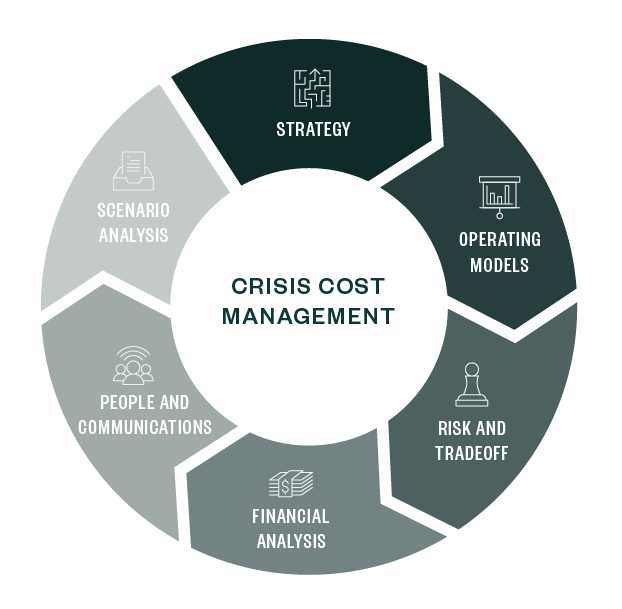 Crisis Cost Management cycle graphic
