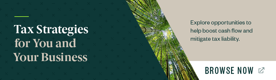 Explore resources around tax strategies