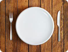 dining table place setting