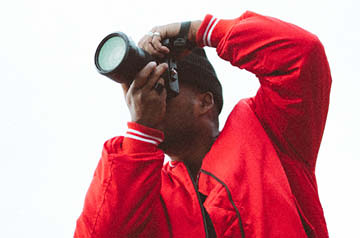 photographer taking picture