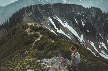 hiking at high altitude