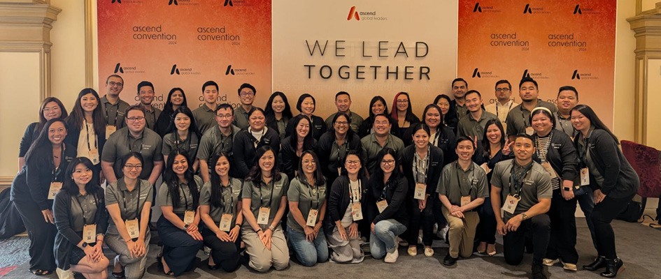 group gathered at the 2024 Ascend conference