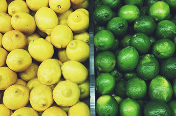 lemons and limes