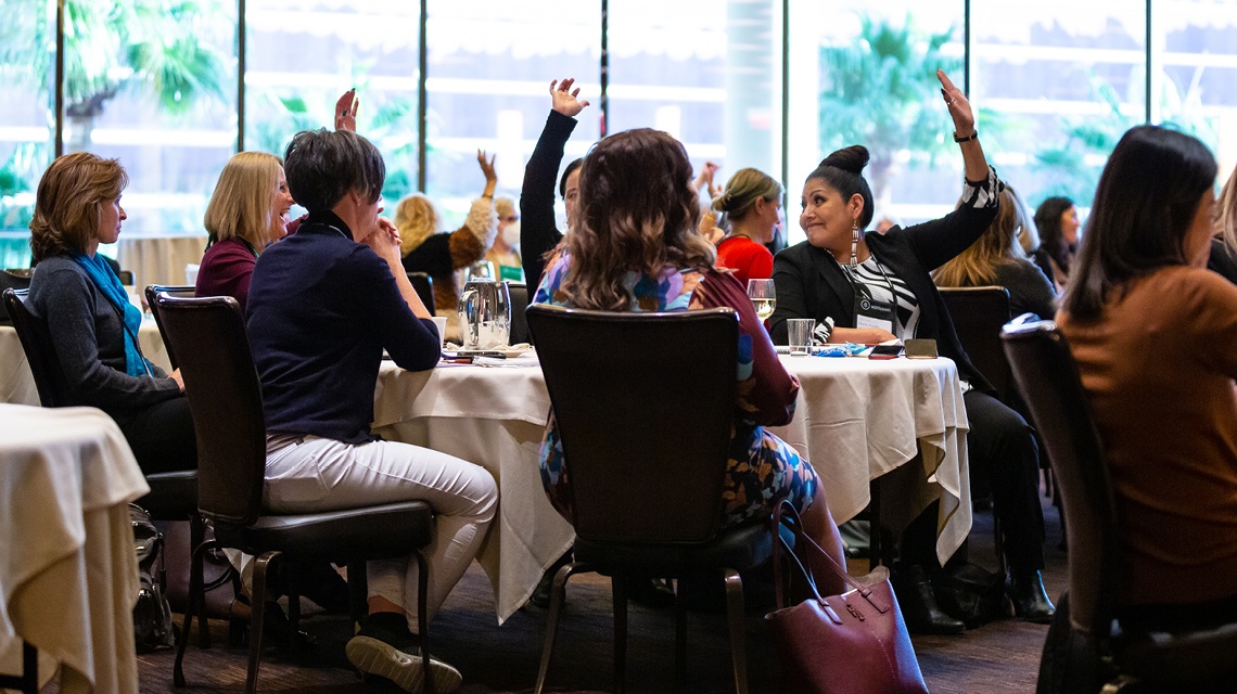 Lunch panel during our 2022 event