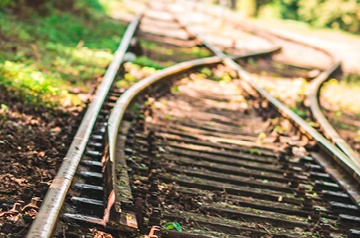 railroad track switch