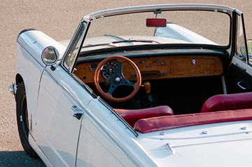vintage convertible car